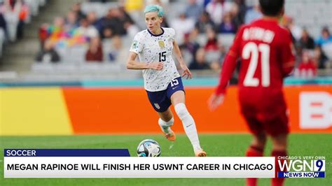 Megan Rapinoe's USWNT finale will be in Chicago